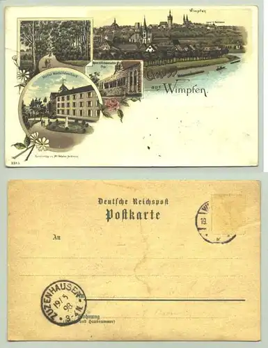 Wimpfen 1898 (intern : )