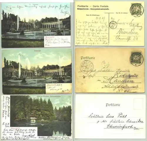 3x Bayreuth 1907 (intern : 1024909)