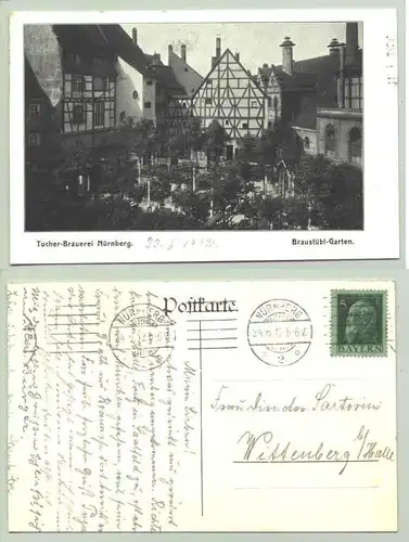 Nuernberg Tucherbraeu 1912 (int : 1024722)