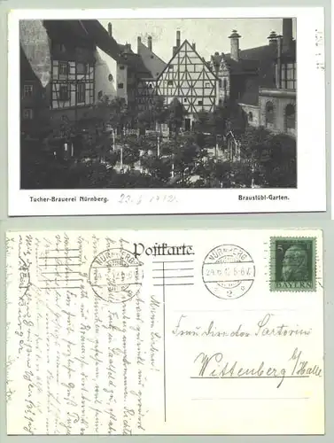 Nuernberg Tucherbraeu 1912 (int : )