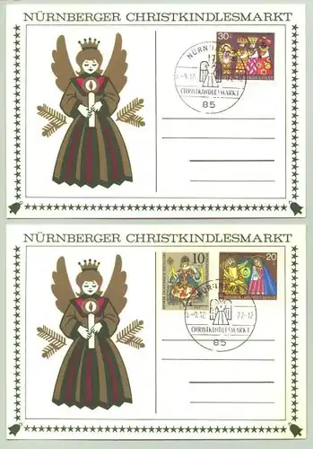 PK 2x Nuernberg Christk. 1972 (in: 1024735)