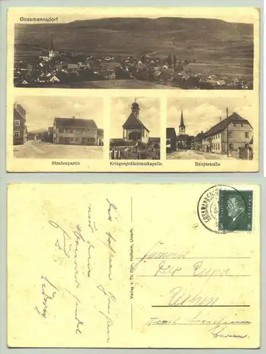 Gossmannsdorf um 1930 (intern : 011)