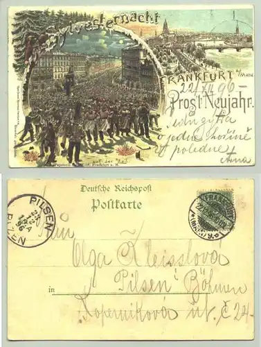 Frankfurt Neujahr 1896  (intern : 60311-011 / 1008253)