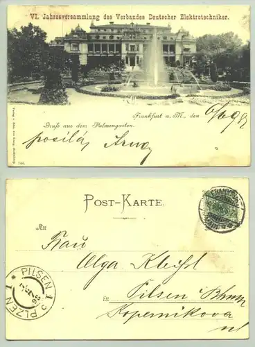 Frankfurt Veranstalt. 1898 (intern : 031)
