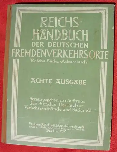 Reichs-Handbuch Fremdenverkehrsorte 1934 (2001546)