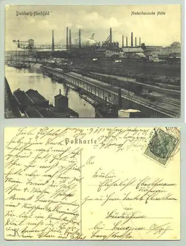 Duisburg-Hochfeld 1911 (intern : 