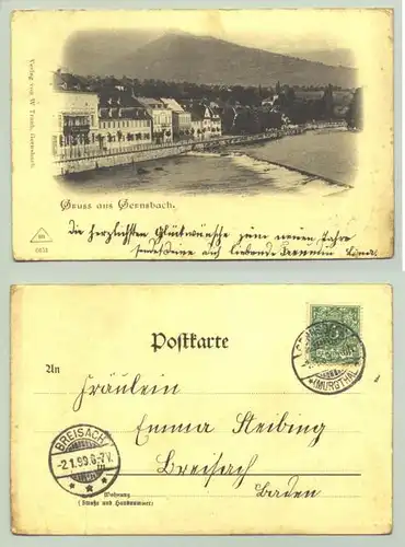 Gernsbach 1899 (intern : 1021959)