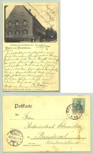 Heidelsheim 1903 (intern : 1021971)