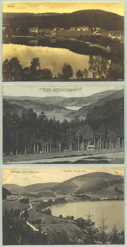 3x Titisee um 1910 (intern : )