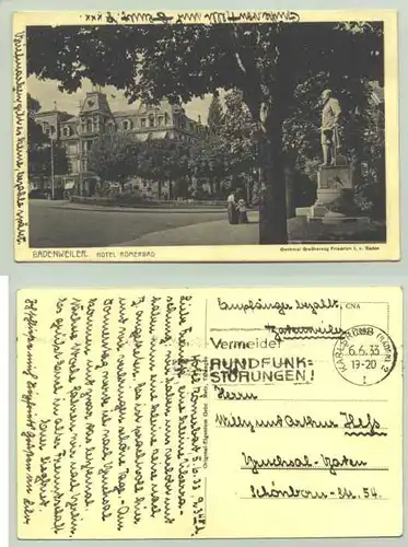 Badenweiler 1933 (intern : 1022211)