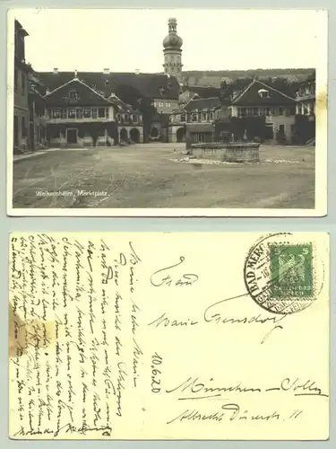 Weikersheim 1920 (intern : 1025049)