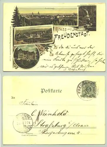 Freudenstadt 1898 (intern : 0081152)