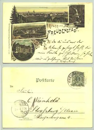 Freudenstadt 1898 (intern : )