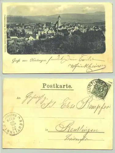 Nuertingen 1899 (intern : )