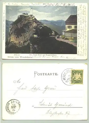 Wendelstein 1899 (intern : 1024440)