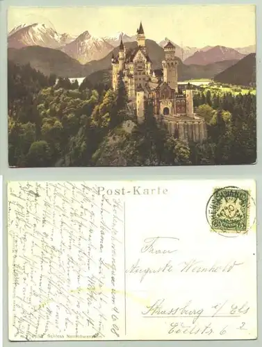 Neuschwanstein 1908 (intern : 1009290)