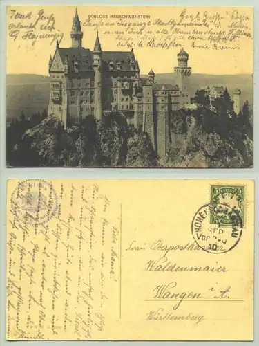 Neuschwanstein 1910 (intern : )