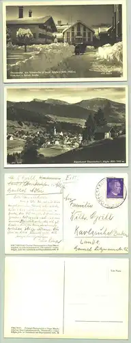 2x Oberstaufen um 1940 (intern : )
