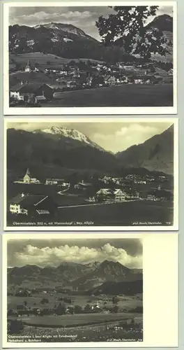 3x Obermaiselstein um 1938 ? ( : )