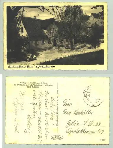 Buchklingen, Gasthaus, um 1935 ()