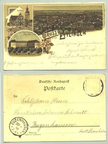 Ettlingen 1898 (intern : )