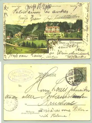 Villingen 1900 (intern : )