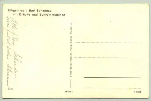 Bad Schandau 1920 ? (1031616)