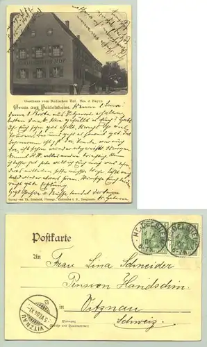Heidelsheim 1904 (intern : 1021962)