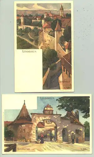 2x Rothenburg um 1900 (intern : 1024800)