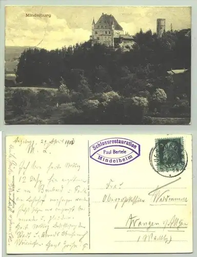 Mindelburg 1913 (intern : 1024576)