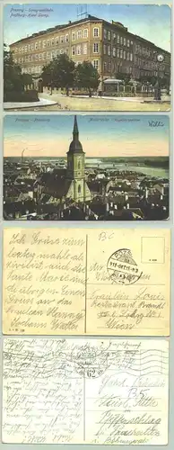 Pressburg, Ungarn, 2 x 1912-14 (1026622)