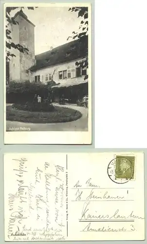 Schloss Halburg 1932 (intern : )