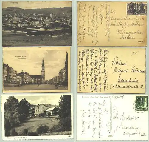 3x Deggendorf ab 1920 (intern : 1024895)