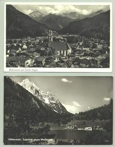 2x Mittenwald 1956 (intern : 1024339)