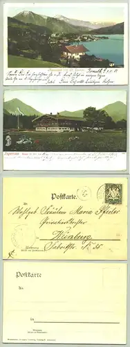 2x Tegernsee 1901-04 (intern : 1024419)