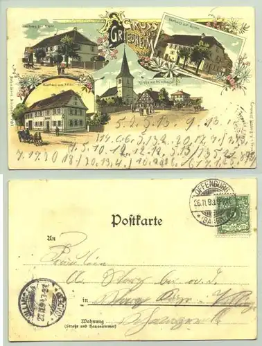 Griesheim 1899 (intern : 1021993)