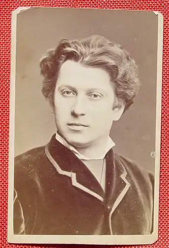 () Siegwart Friedmann 1842-1916, Burgschauspieler, Wiener Hofburgtheater, altes Orig.-Foto auf Karton, siehe bitte Bilder