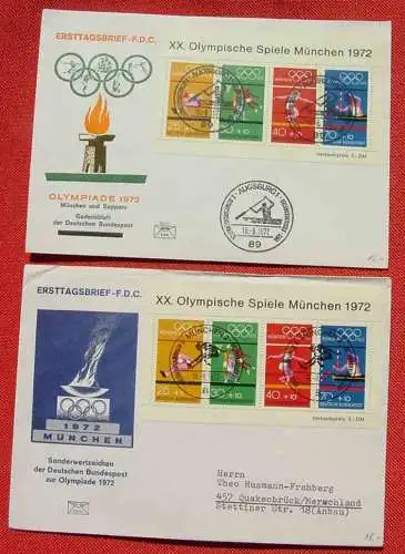 Neu : Versandkosten ab Euro 2,50 () Fünf Ersttagsbriefe "Olympische Spiele" FDC, siehe bitte Bilder u. Beschreibung  Fünf Ersttagsbriefe "Olympische Spiele" FDC und 1 Brief Sport 1984 gibt es gratis dazu. Siehe bitte Abbildungen.