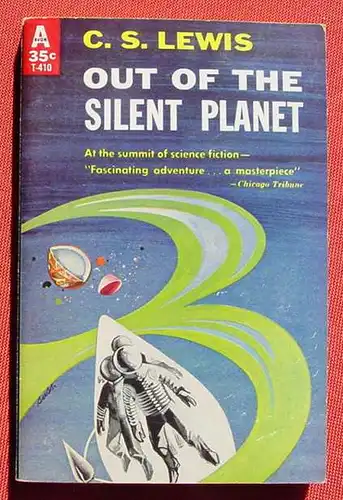 (1044723) C. S. Lewis. Out Of The Silent Planet. Avon Books T410. 1949. Sehr guter Zustand