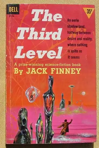 () Jack Finney. The Third Level. Dell Book. D274. 1959. Sehr guter Zustand