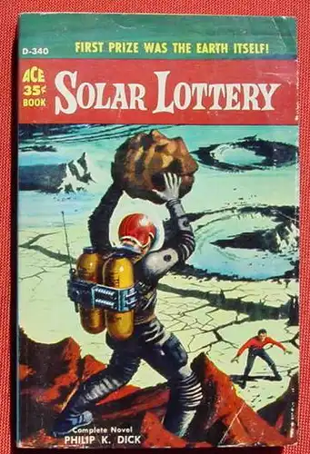 (1044843) Philip K. Dick. Slar Lottery. Ace Books D-340. 2nd 1959. Guter Zustand