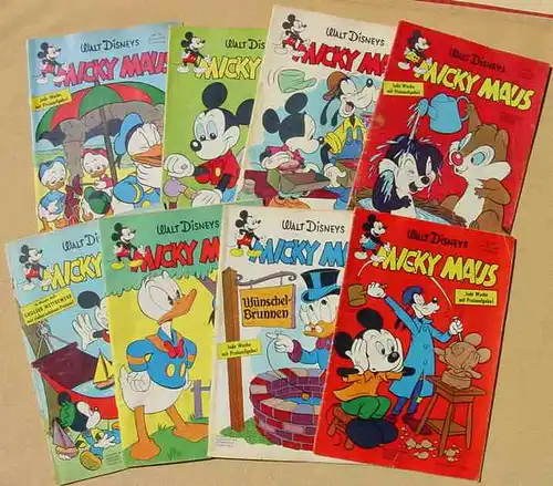 (1043868) Micky Maus-Hefte aus Jahrgang 1958 (38 Originalhefte !) # Walt Disney