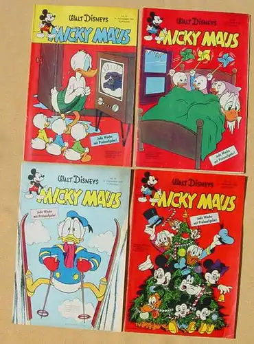 (1043869) Micky Maus-Hefte aus Jahrgang 1959 (34 Originalhefte !) # Walt Disney