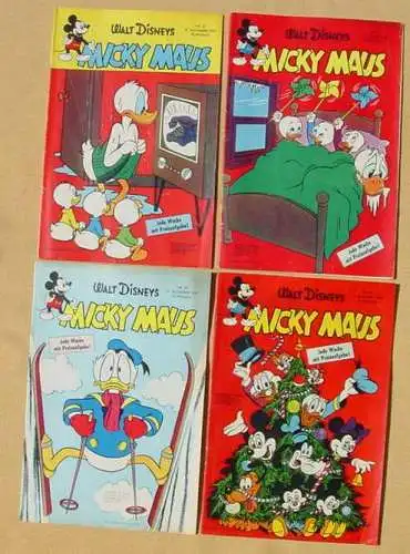 () Micky Maus-Hefte, alle aus Jahrgang 1959 (33 Originalhefte !) werden als kleine 33-Hefte-Sammlung abgegeben : Nr. 1-4, 6, 8, 11, 16-20, 22, 25, 26, 28-30, 32-37, 39, 40, 42, 44, 46, 47, 49, 50, 52. Diese hübsche Sammlung könnte man meines...