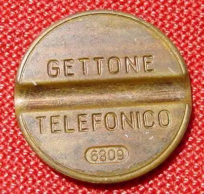 ()  Italien. Telefon-Muenze. Wertmarke