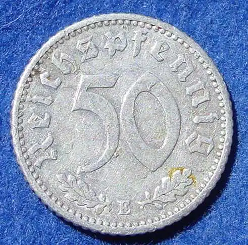 (1043724) Deutsches Reich. Drittes Reich. 50 Reichspfennig 1935-E, Jaeger-Nr. 368