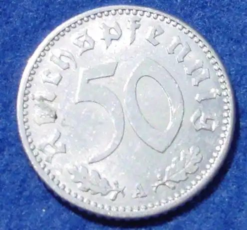 (1043744) Deutsches Reich. Drittes Reich. 50 Reichspfennig 1941-A, Jaeger-Nr. 372