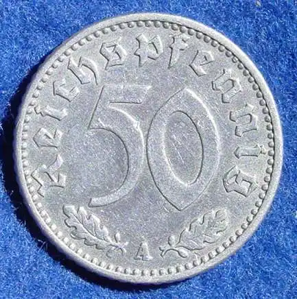 (1043750) Deutsches Reich. Drittes Reich. 50 Reichspfennig 1942-A, Jaeger-Nr. 372