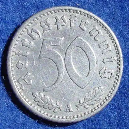 (1043752) Deutsches Reich. Drittes Reich. 50 Reichspfennig 1942-A, Jaeger-Nr. 372
