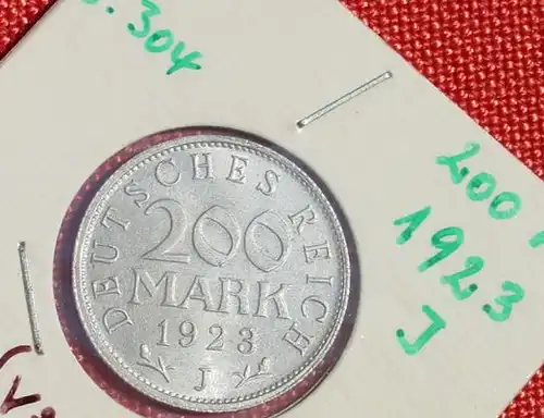 () Deutsches Reich. Drittes Reich. 200 Reichsmark 1923-J, Jaeger-Nr. 304